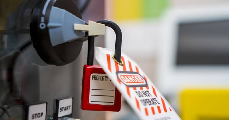Curso Bloqueio e Etiquetagem de Fontes de Energia Perigosas - LOTO
